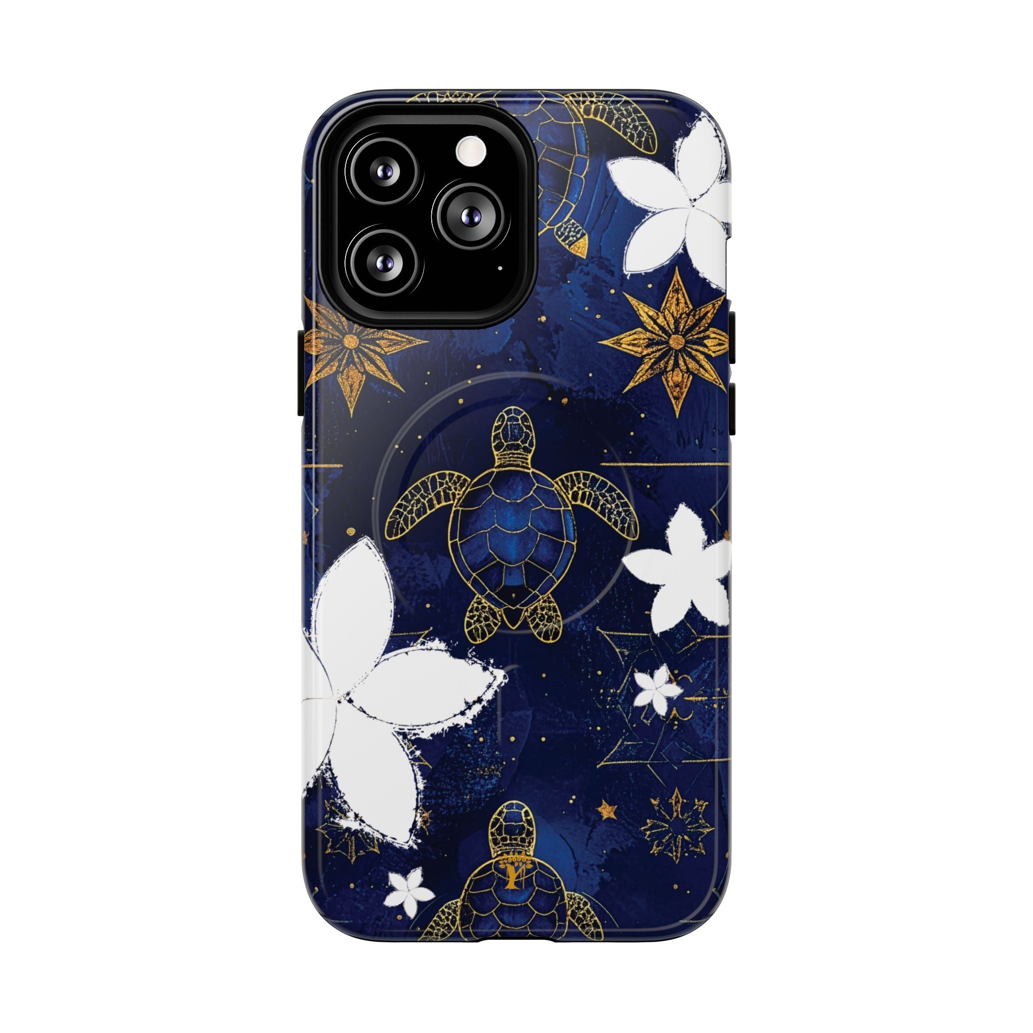 Tapa Hoku Honu Magnetic Case for iPhone iPhone 13 Pro Max Glossy The Local Banyan