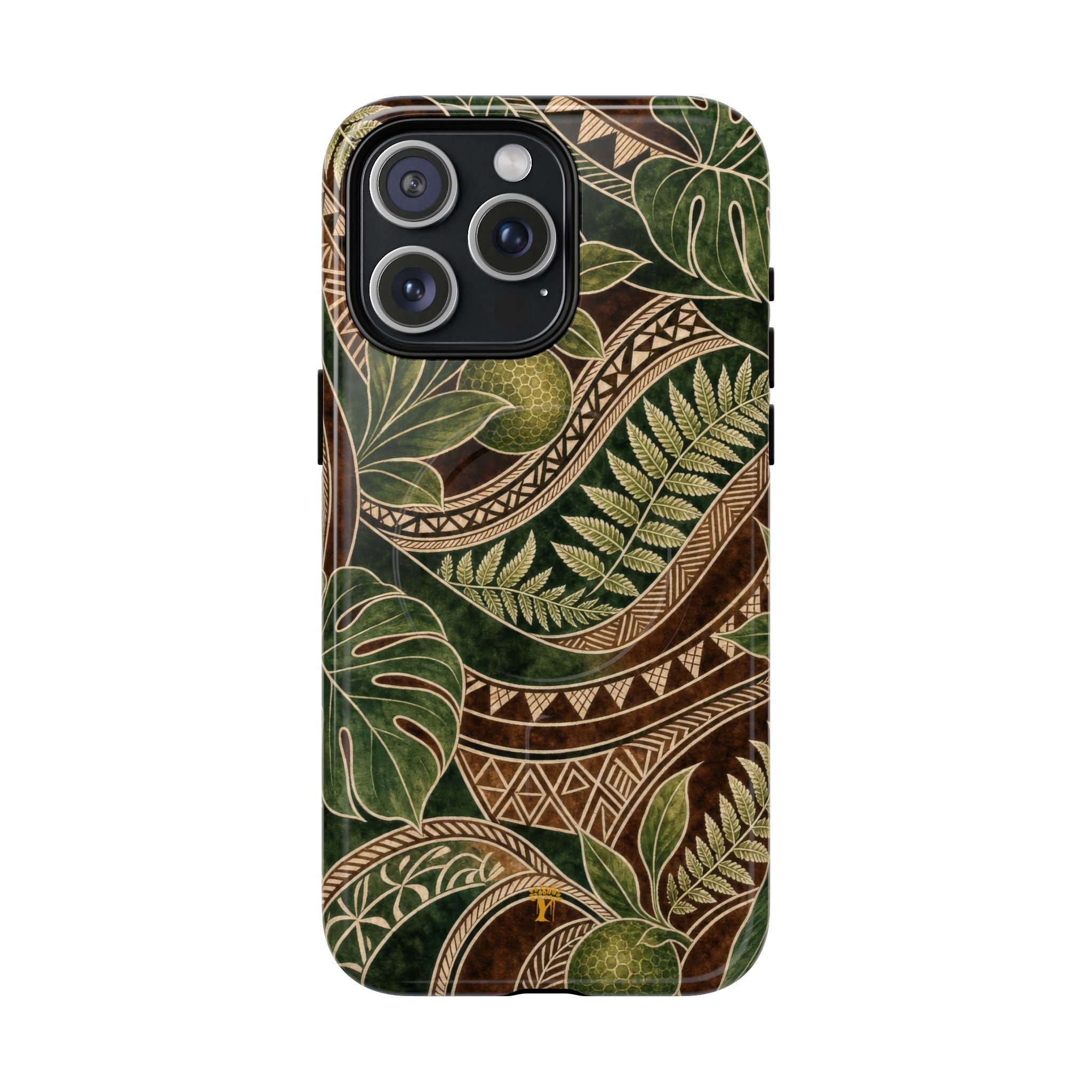 Tapa Honua Magnetic Case for iPhone iPhone 15 Pro Max Glossy The Local Banyan