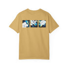 Coastal Bloom Garment Dyed Tee Red S The Local Banyan