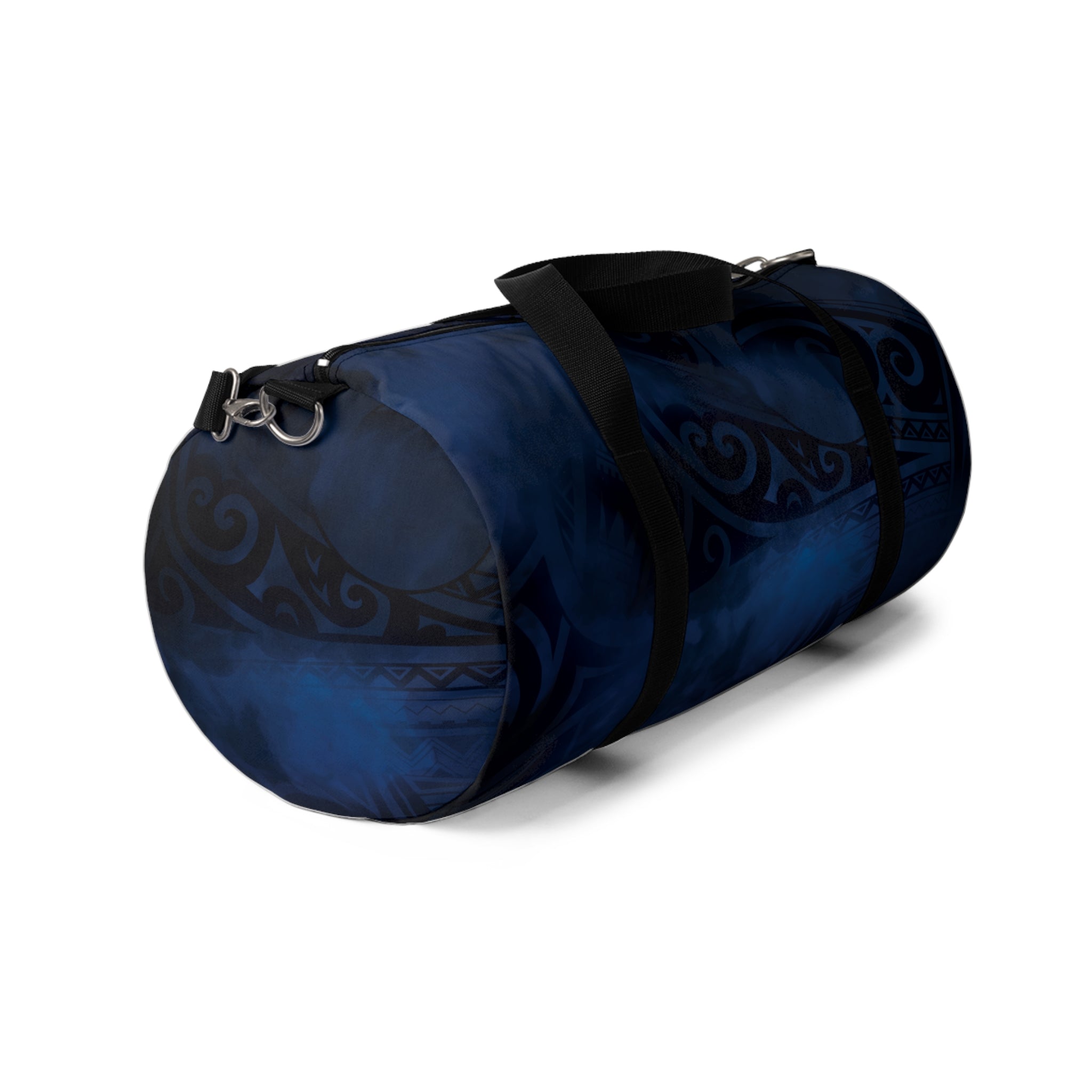Midnight Essence Barrel Duffel Bag Bags Printify