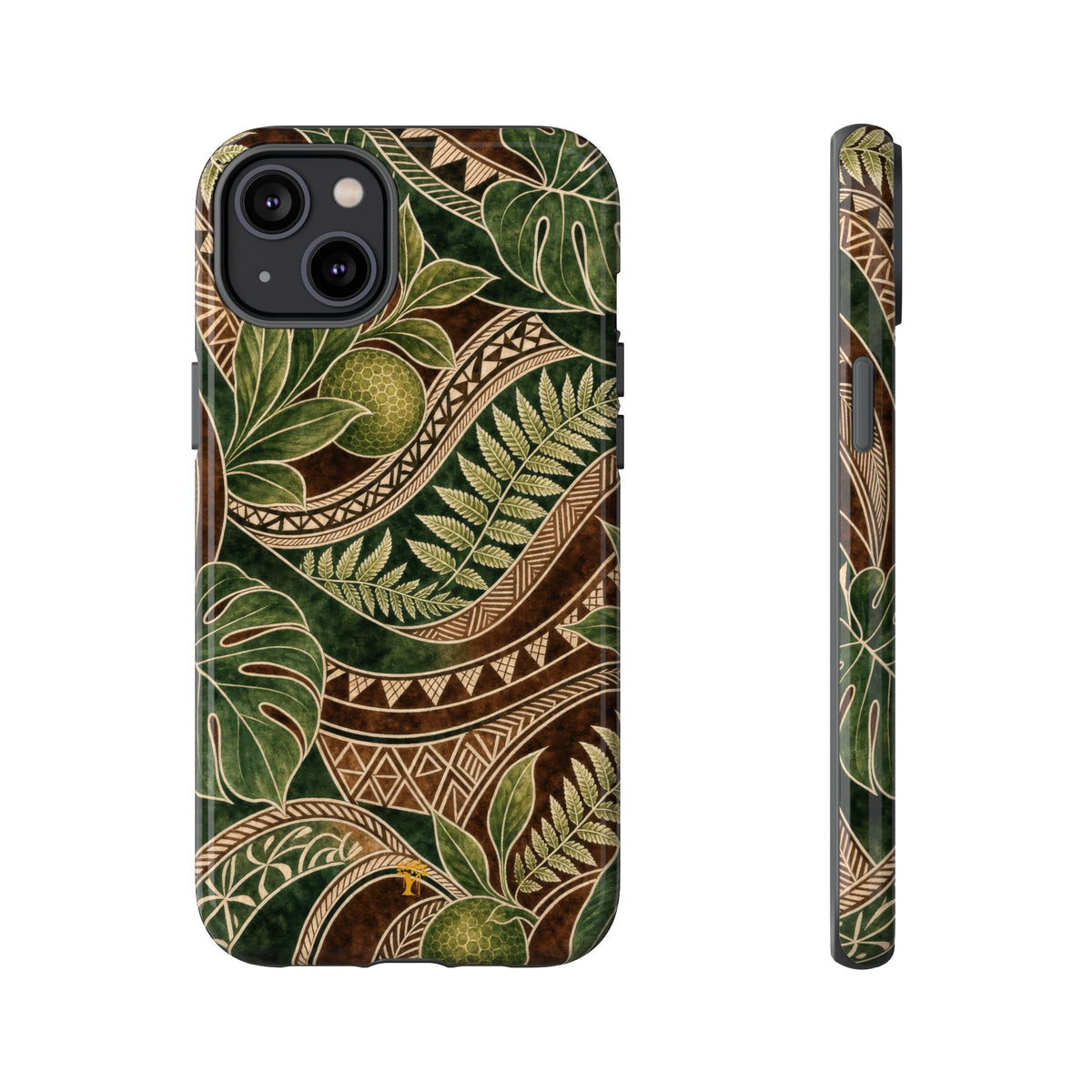 Tapa Honua Tough Case for iPhone iPhone 14 Plus Glossy The Local Banyan