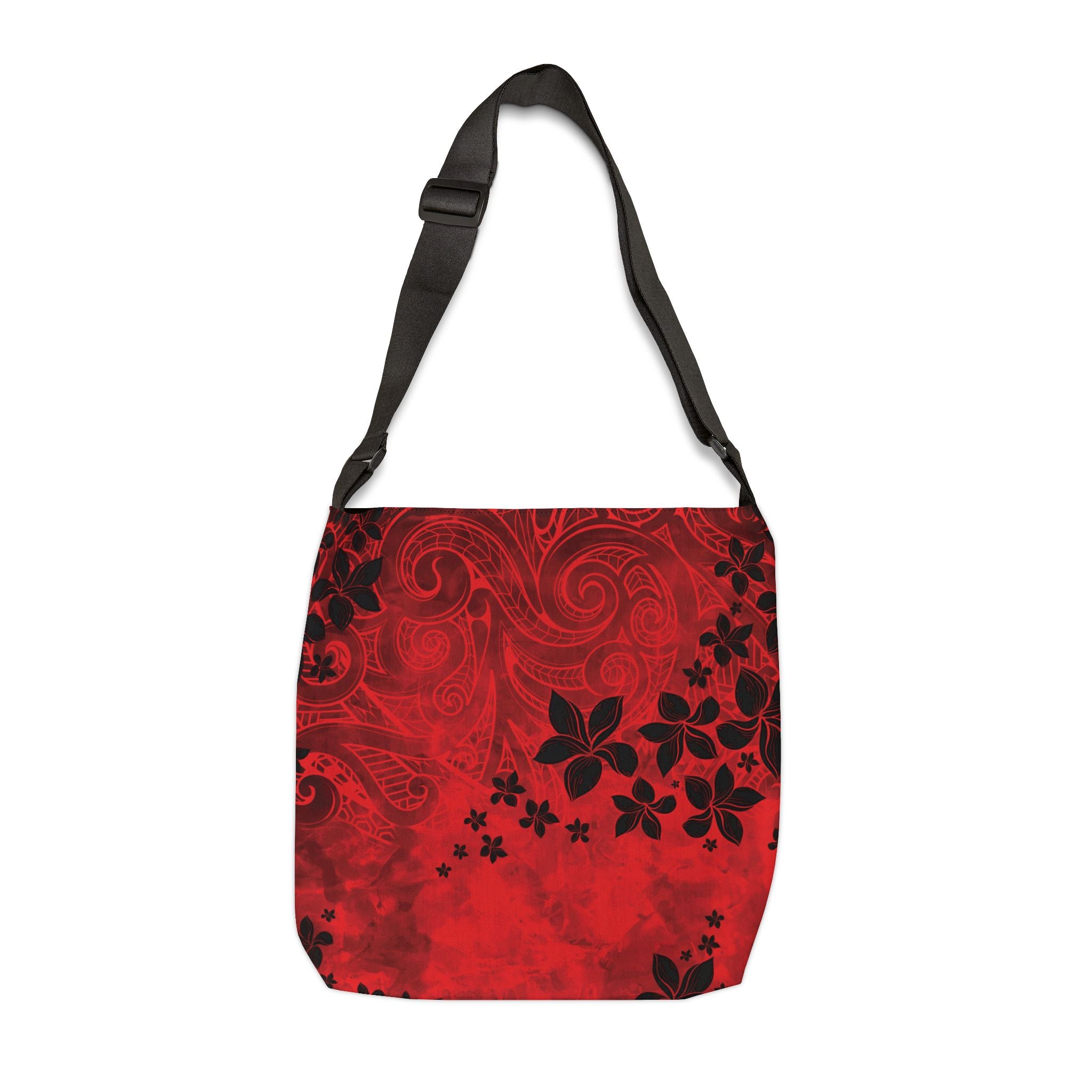Keahi Pua Tote with Adjustable Strap Totes The Local Banyan 16" × 16''