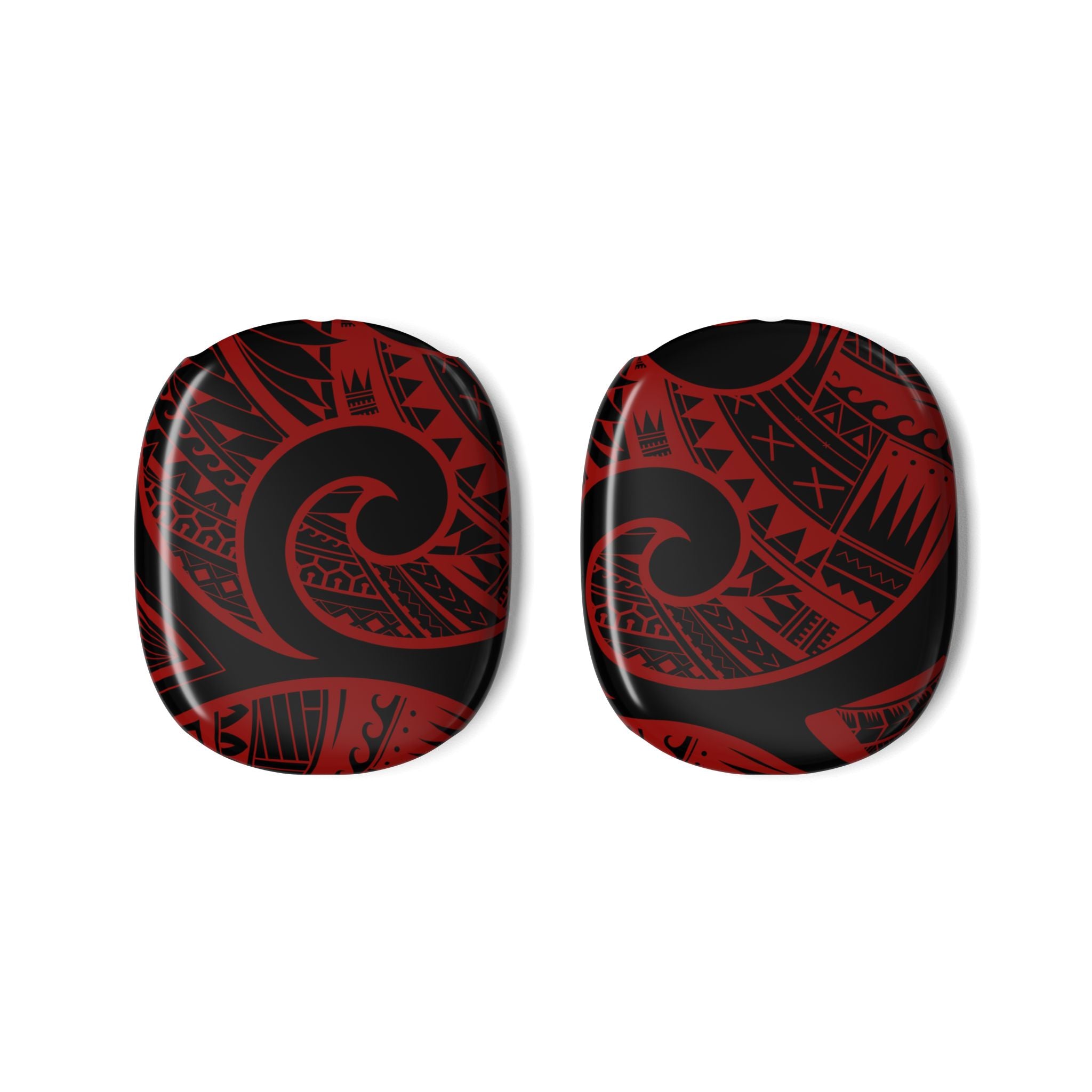 Island Tribal AirPod Max Protective Case Cover Headphone Accessories The Local Banyan Glossy AirPods Max White