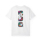 Pineapple Blossom Garment Dyed Tee Topaz Blue 4XL The Local Banyan