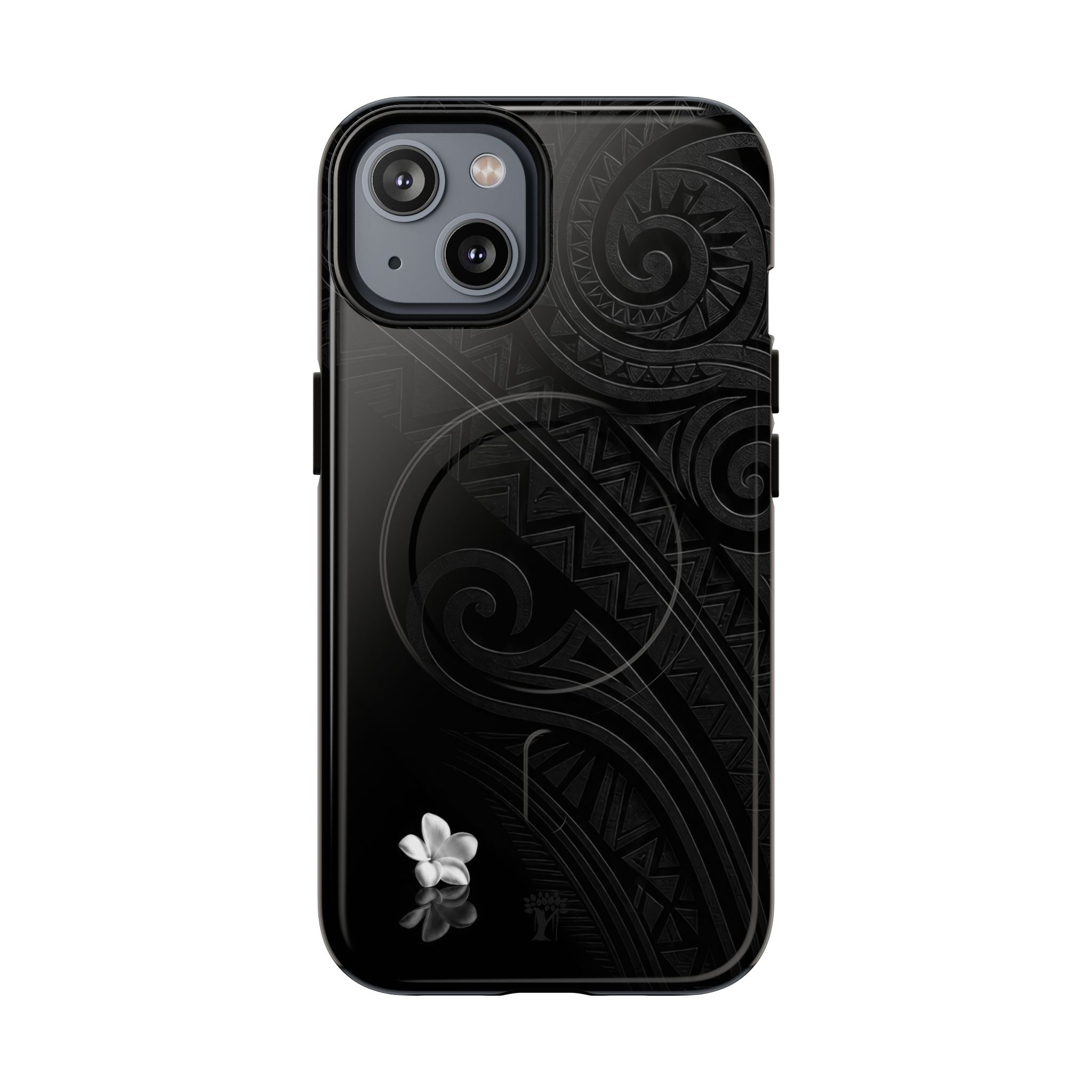 Plumeria Aka Magnetic Case for iPhone iPhone 14 Glossy The Local Banyan