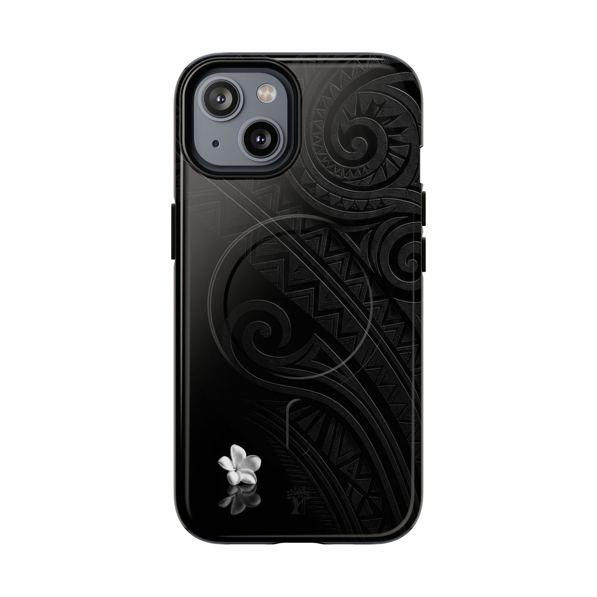 Plumeria Aka Magnetic Case for iPhone iPhone 14 Glossy The Local Banyan