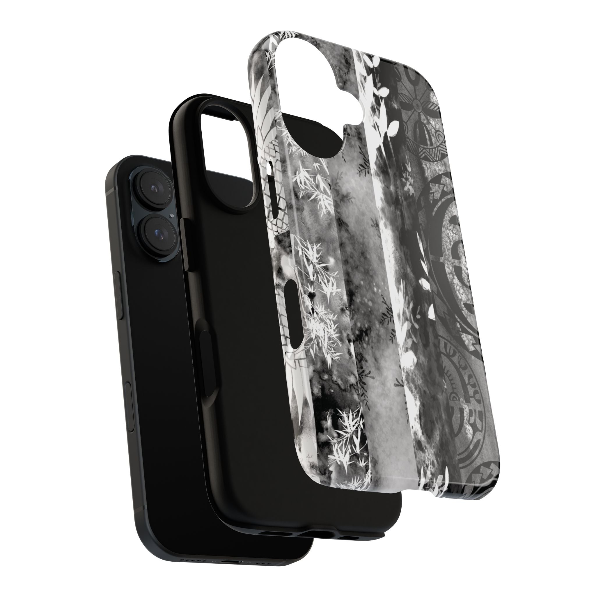 Monochrome Oasis Tough Case for iPhone Phone Case The Local Banyan