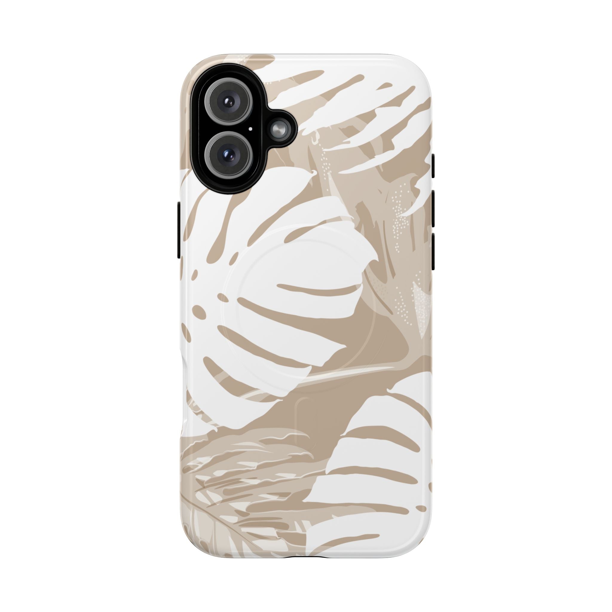 Exotic Monstera Magnetic Case for iPhone Phone Case The Local Banyan iPhone 16 Plus Glossy