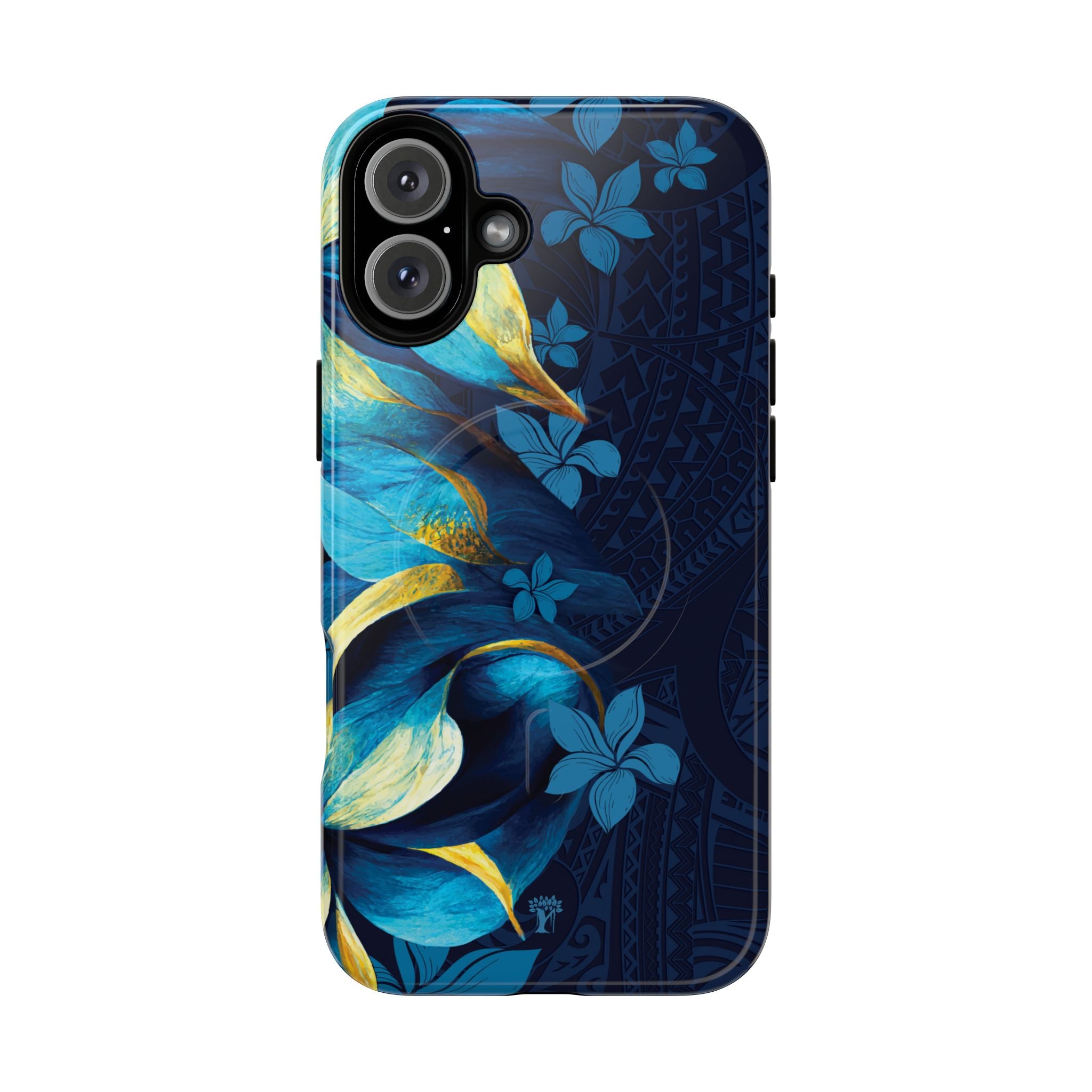 Pō Mahina Magnetic Case for iPhone iPhone 16 Plus Glossy The Local Banyan