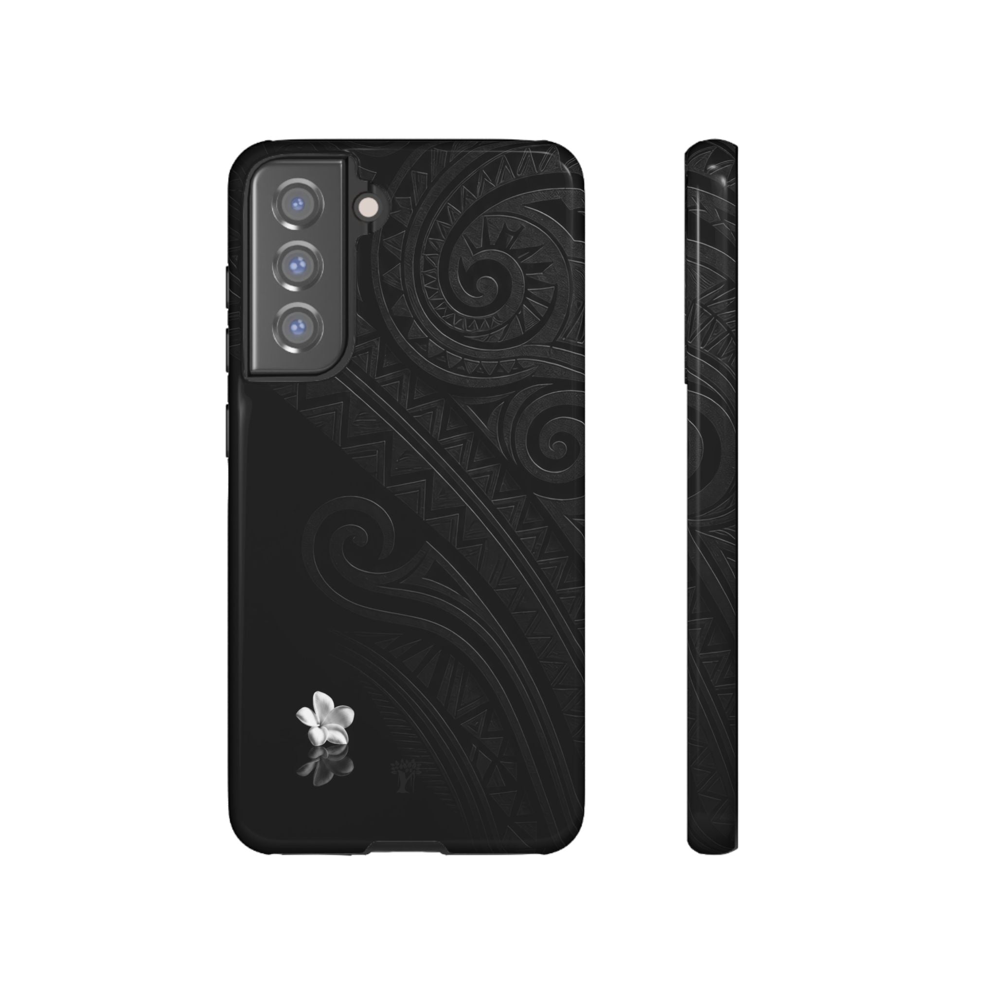 Plumeria Aka Tough Case for Samsung Galaxy Samsung Galaxy S21 FE Glossy The Local Banyan