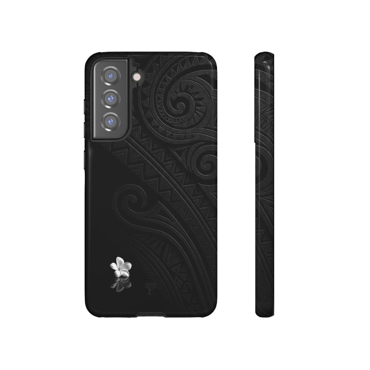 Plumeria Aka Tough Case for Samsung Galaxy Samsung Galaxy S21 FE Glossy The Local Banyan
