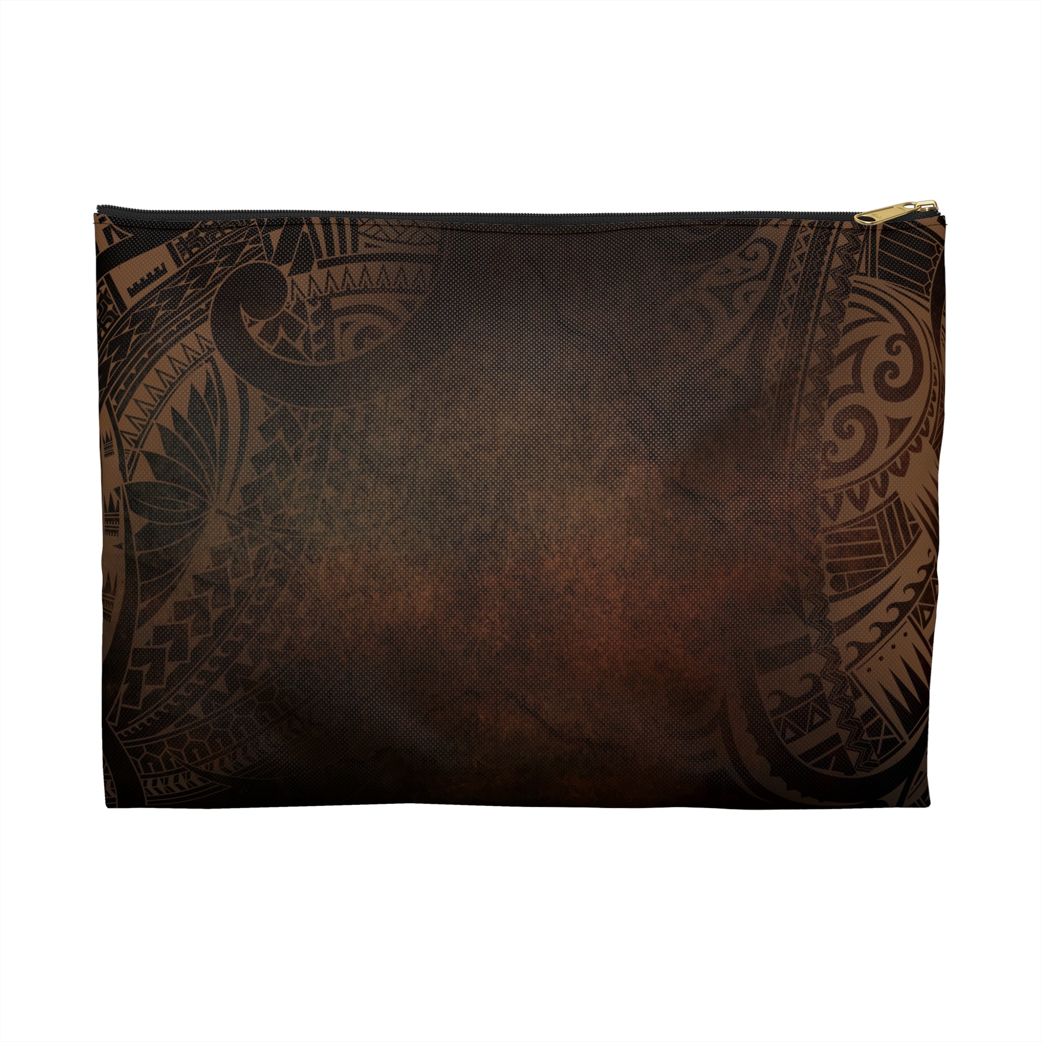 Aloha Aina Travel Pouch Pouches The Local Banyan Large Black zipper