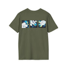 Coastal Bloom Soft Style Tee T-Shirt The Local Banyan Military Green S