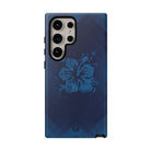 Kikokiko Lehua Tough Samsung Galaxy Case Side View - Dual Layer Drop Protection Hawaiian Phone Case - The Local Banyan