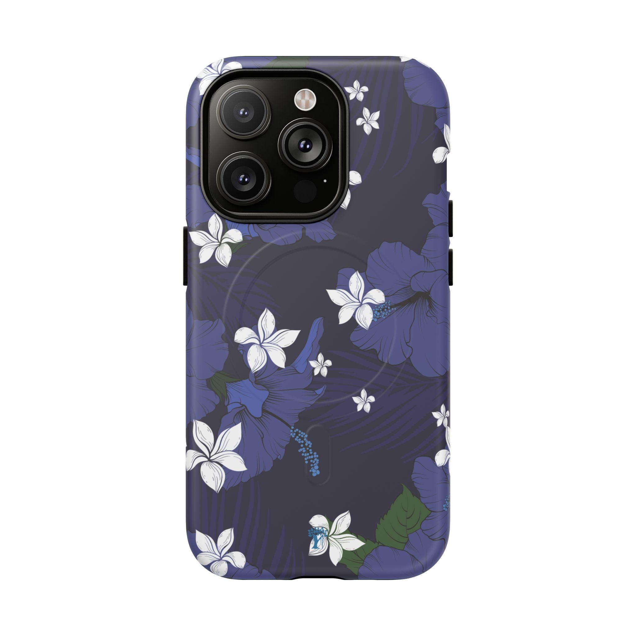 Vintage Blue Magnetic Tough Case for iPhone iPhone 14 Pro Matte The Local Banyan