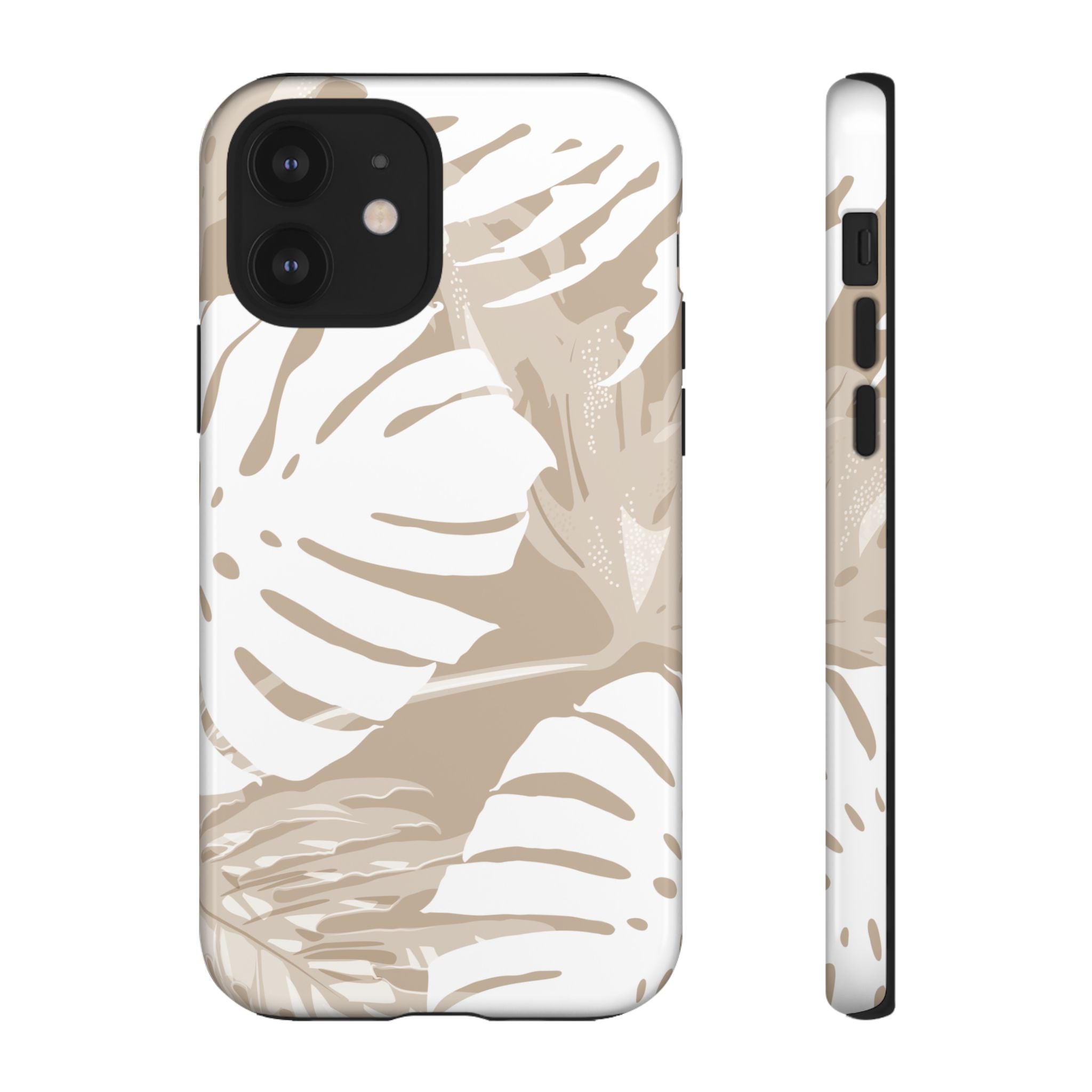 Exotic Monstera Tough Case for iPhone Phone Case The Local Banyan iPhone 12 Glossy