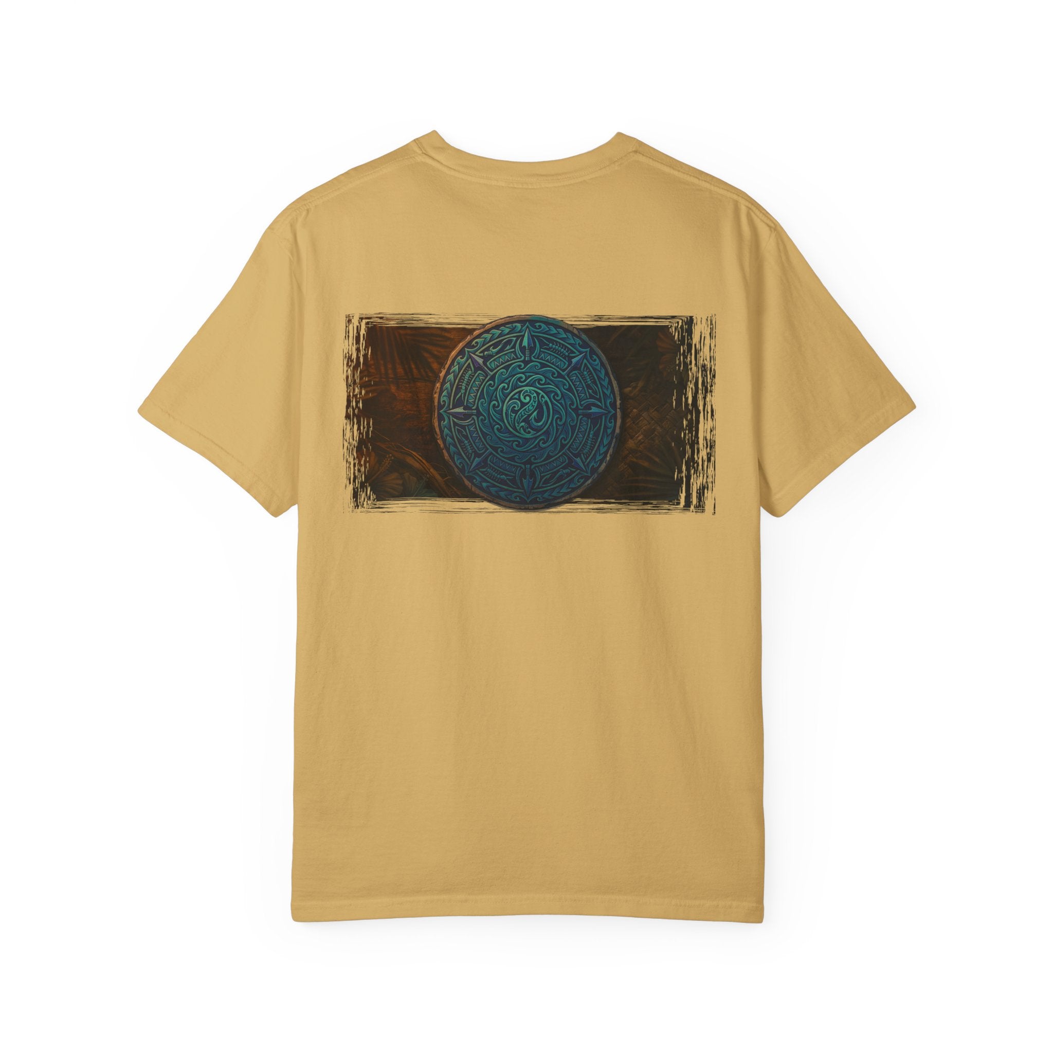Makau Mana Garment-Dyed Tee Light Green S The Local Banyan