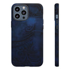 Midnight Essence Tough iPhone Case Side View - Dual Layer Drop Protection Hawaiian Phone Case - The Local Banyan