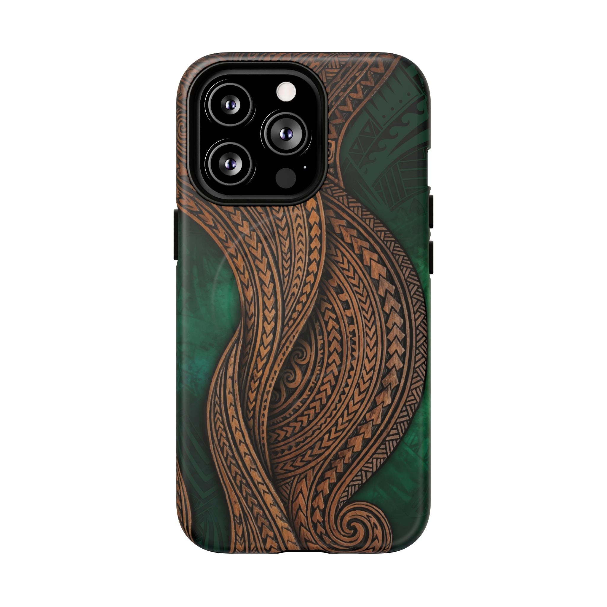 Island Kalai MagSafe iPhone Case Side View - Dual Layer Drop Protection Hawaiian Phone Case - The Local Banyan