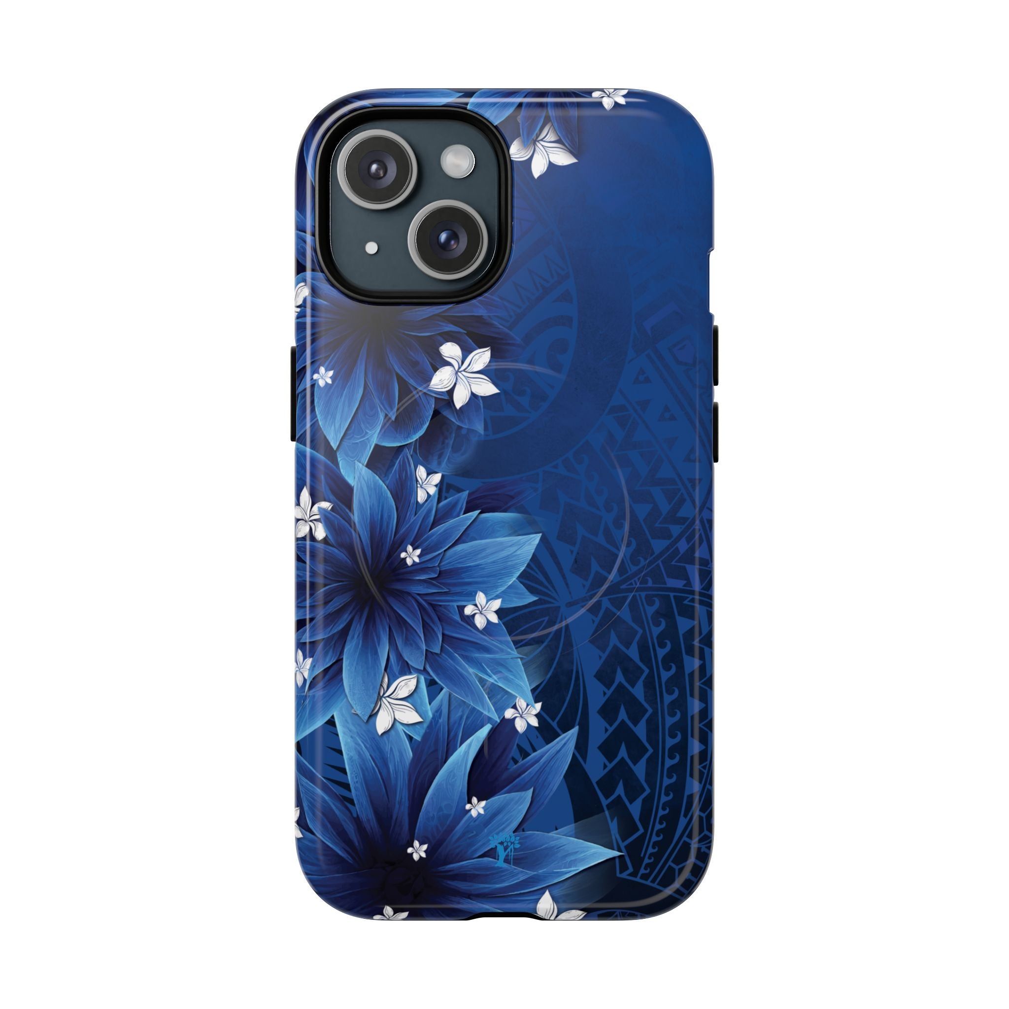 Hoku Pua Magnetic Case for iPhone iPhone 15 Glossy The Local Banyan