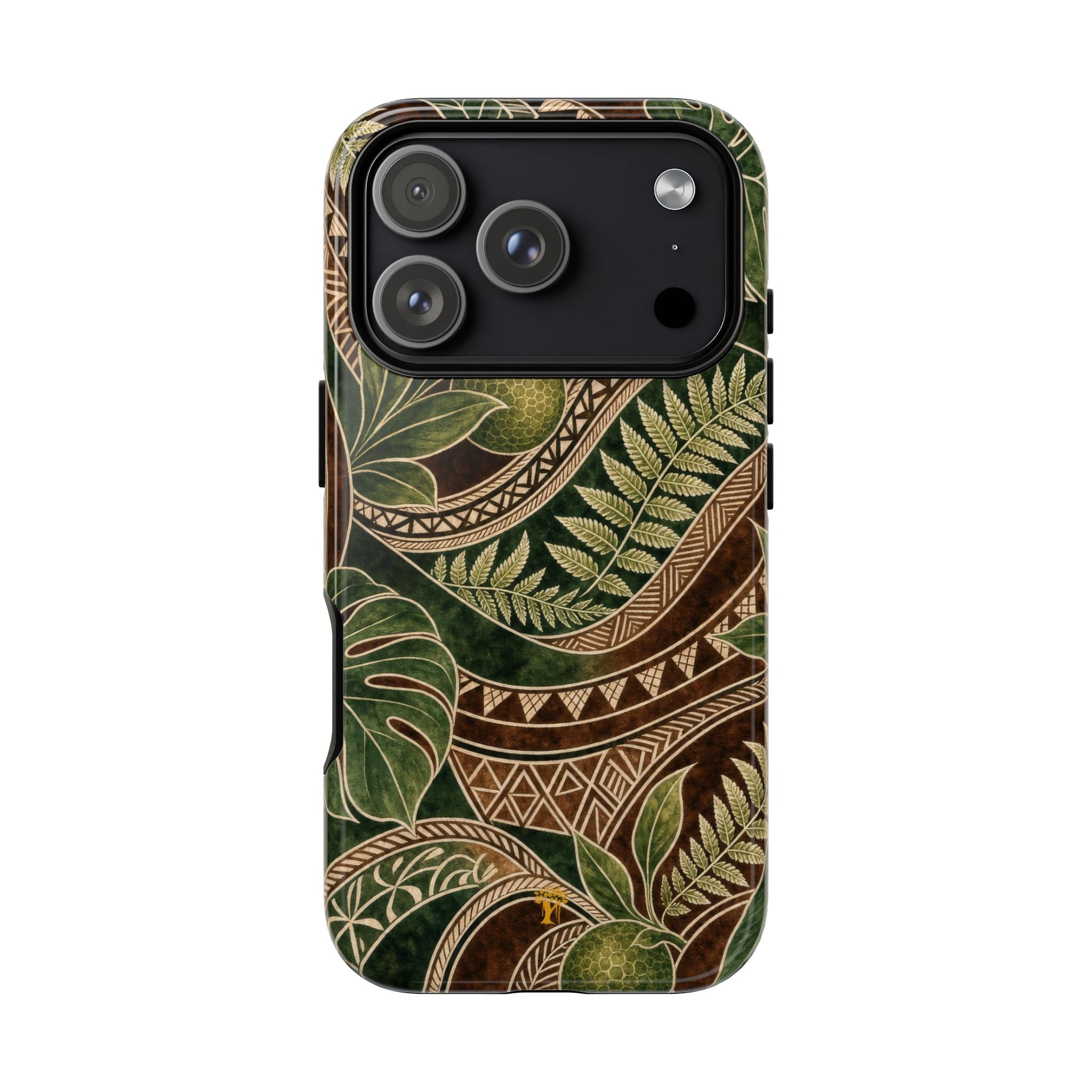 Tapa Honua Tough Case for iPhone iPhone 17 Pro Glossy The Local Banyan