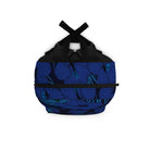 Deep Blue Hibiscus Lightweight Backpack Backpack The Local Banyan