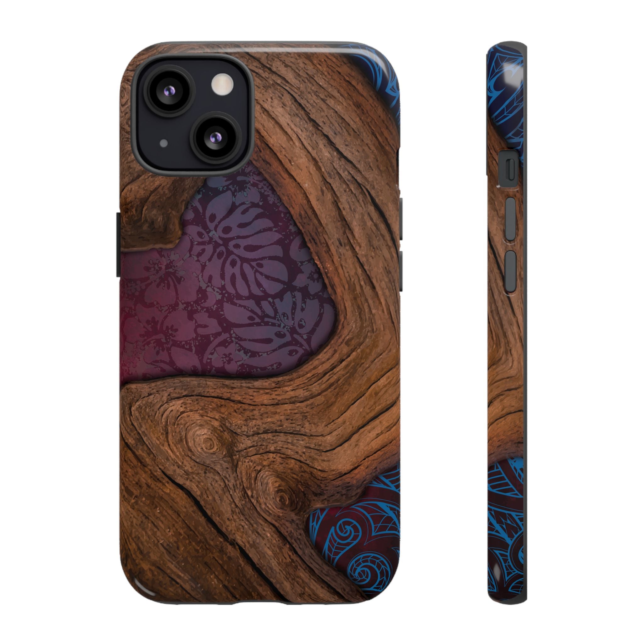 Kūpaʻa Tough Case for iPhone Phone Case The Local Banyan iPhone 13 Glossy