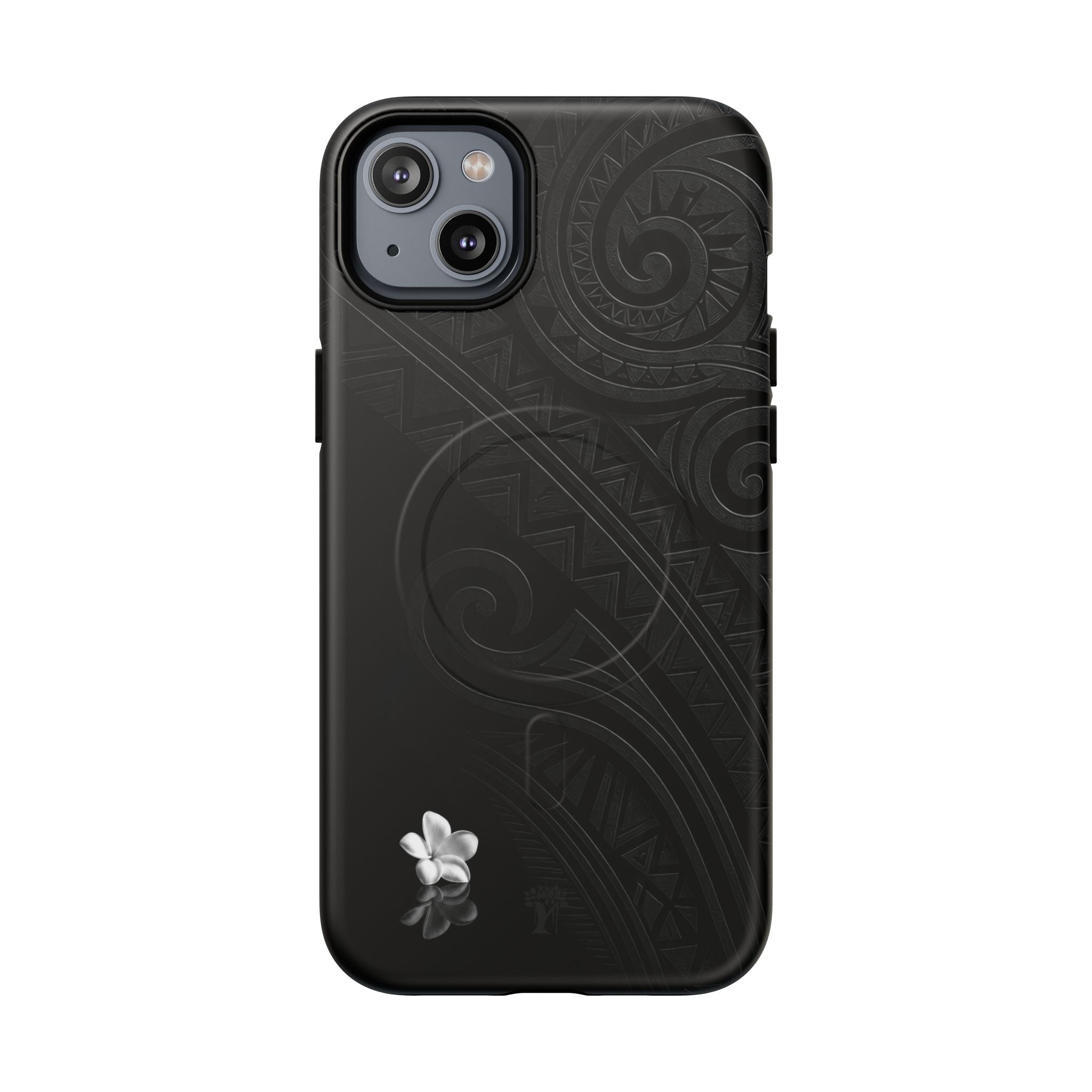 Plumeria Aka Magnetic Case for iPhone iPhone 14 Plus Matte The Local Banyan