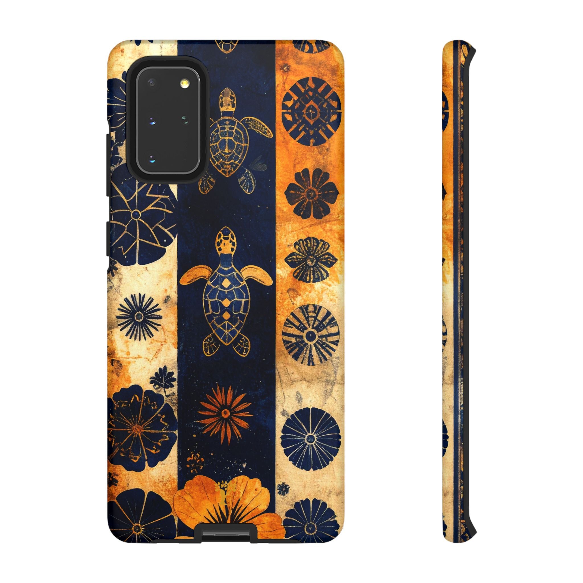 Tapa Pua Lehua Honu Tough Case for Samsung Galaxy Samsung Galaxy S20+ Matte The Local Banyan