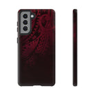 Eternal Ember Tough Samsung Galaxy Case Samsung Galaxy S21 Glossy - Hawaiian Red Tribal Polynesian Design - The Local Banyan