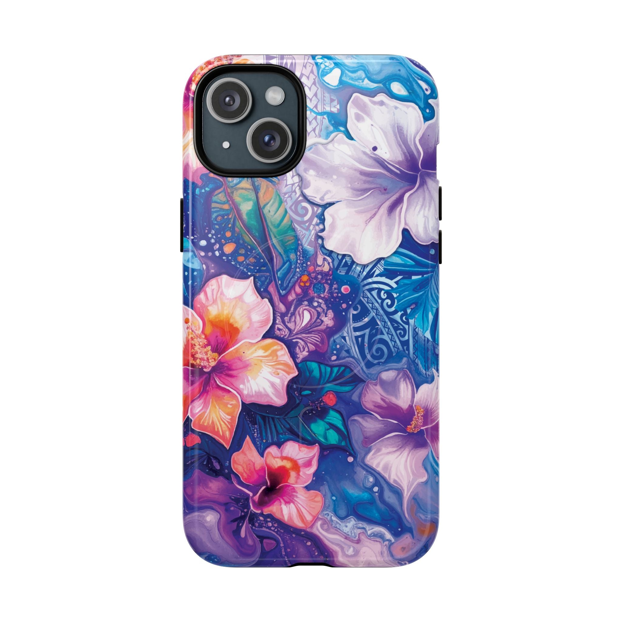 Aloha Wai Magnetic Case for iPhone Phone Case The Local Banyan iPhone 15 Plus Glossy