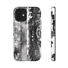 Monochrome Oasis Tough Case for iPhone Phone Case The Local Banyan iPhone 12 Mini Glossy
