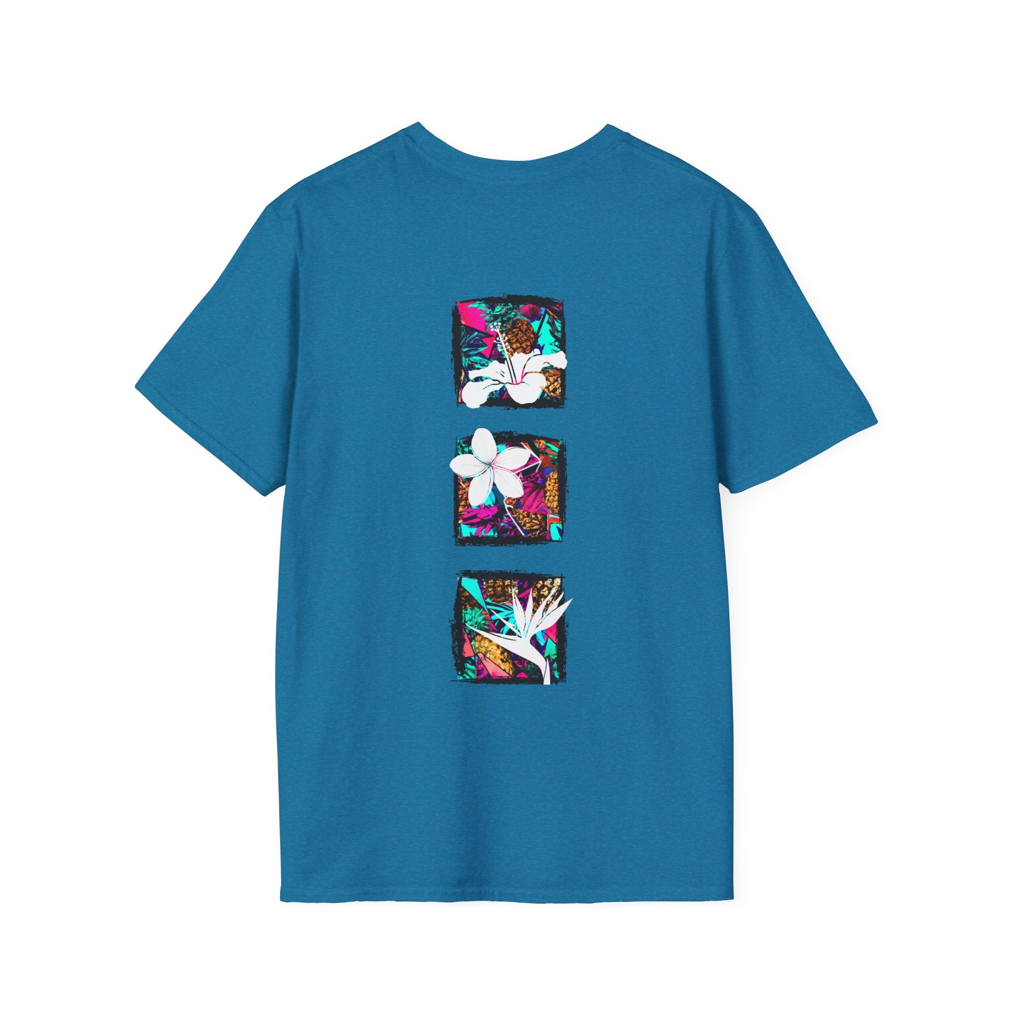 Pineapple Blossom Triad Soft Style Tee T-Shirt