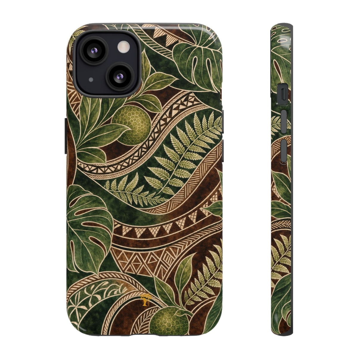 Tapa Honua Tough Case for iPhone iPhone 13 Glossy The Local Banyan