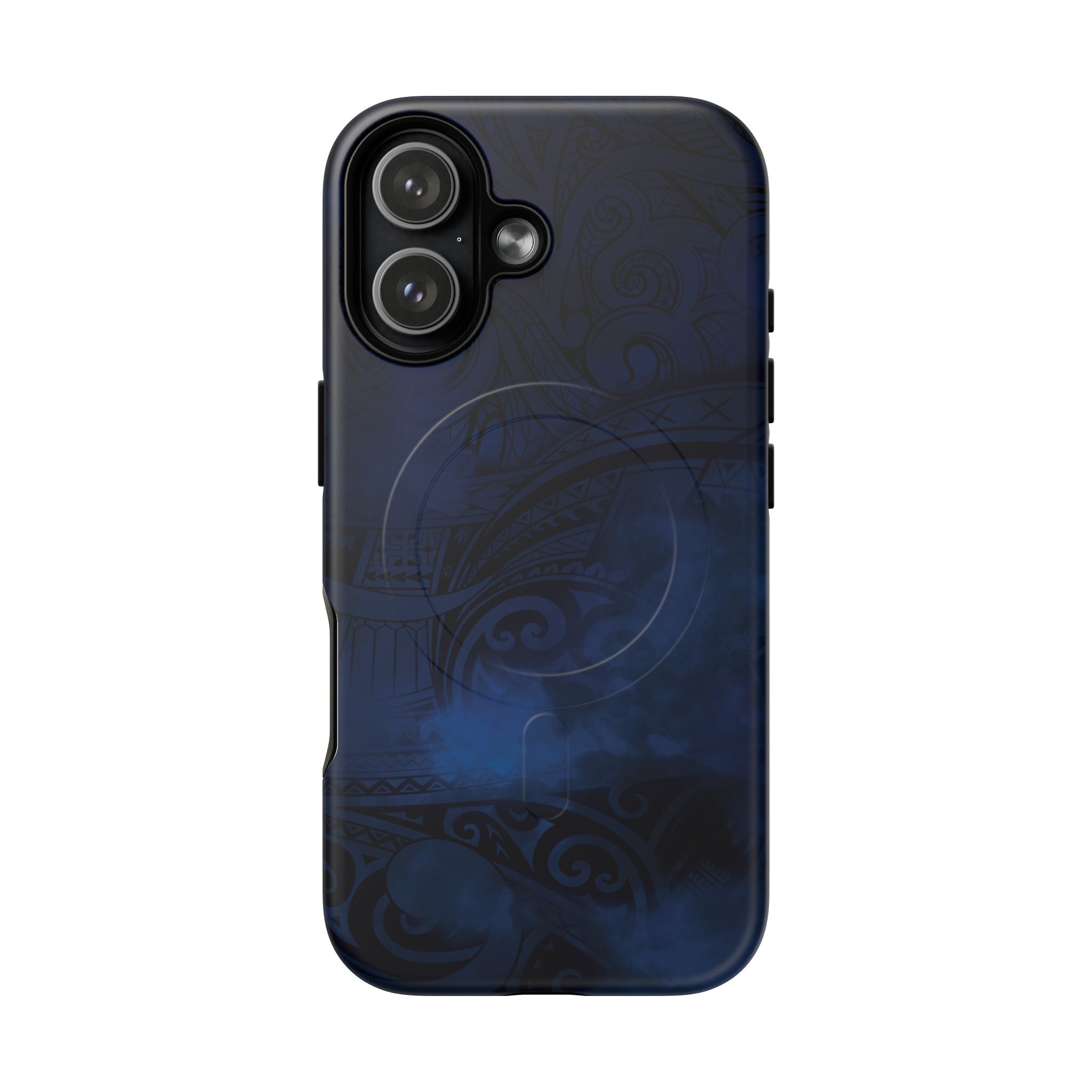 Midnight Essence MagSafe iPhone Case Side View - Dual Layer Drop Protection Hawaiian Phone Case - The Local Banyan