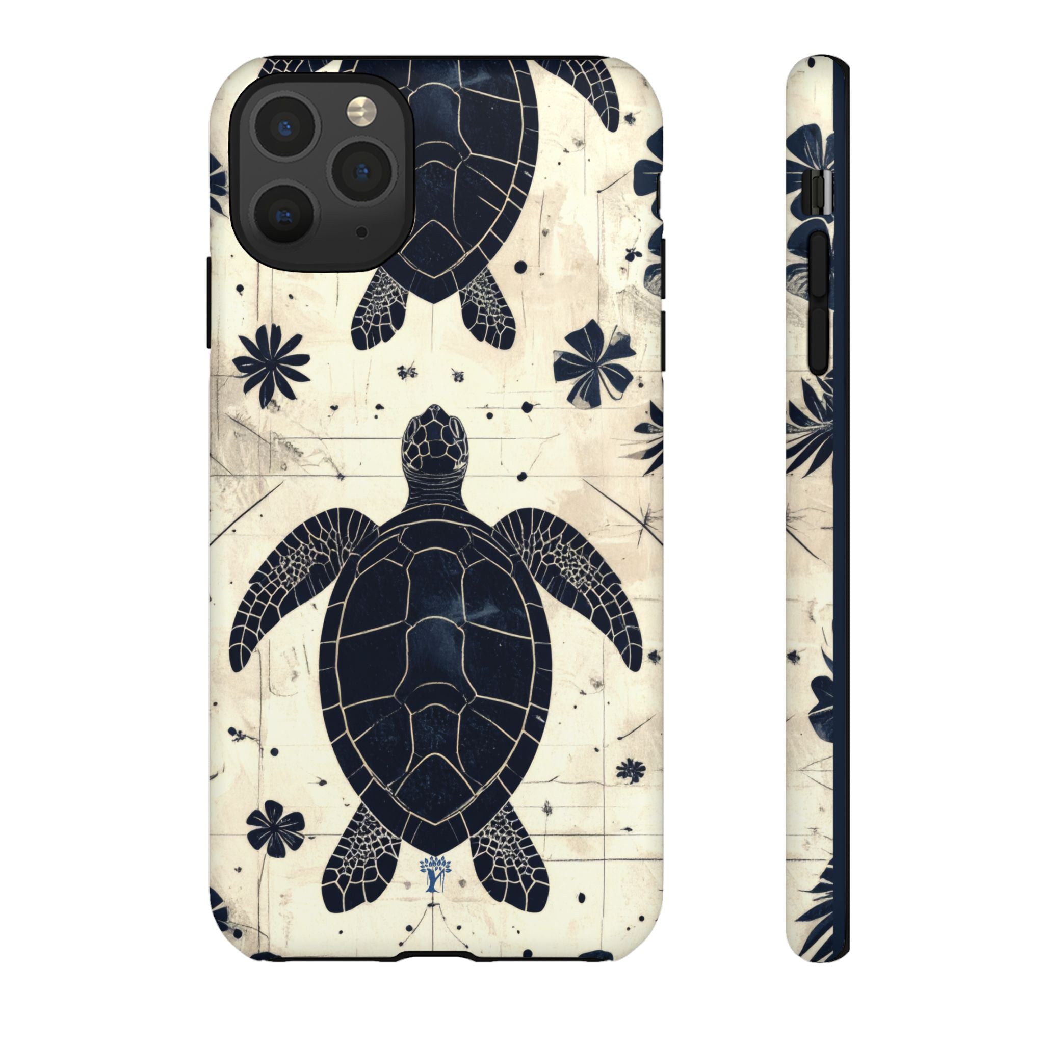 Tapa Keʻa Honu Tough Case for iPhone iPhone 11 Pro Max Matte The Local Banyan