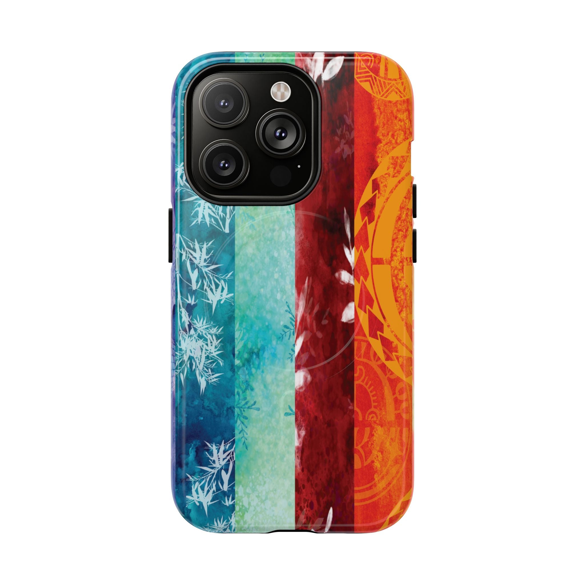 Island Vibes Magnetic Tough Case for iPhone Phone Case The Local Banyan iPhone 14 Pro Glossy