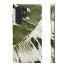 Island Breeze Tough Samsung Galaxy Case Side View - Dual Layer Drop Protection Hawaiian Phone Case - The Local Banyan
