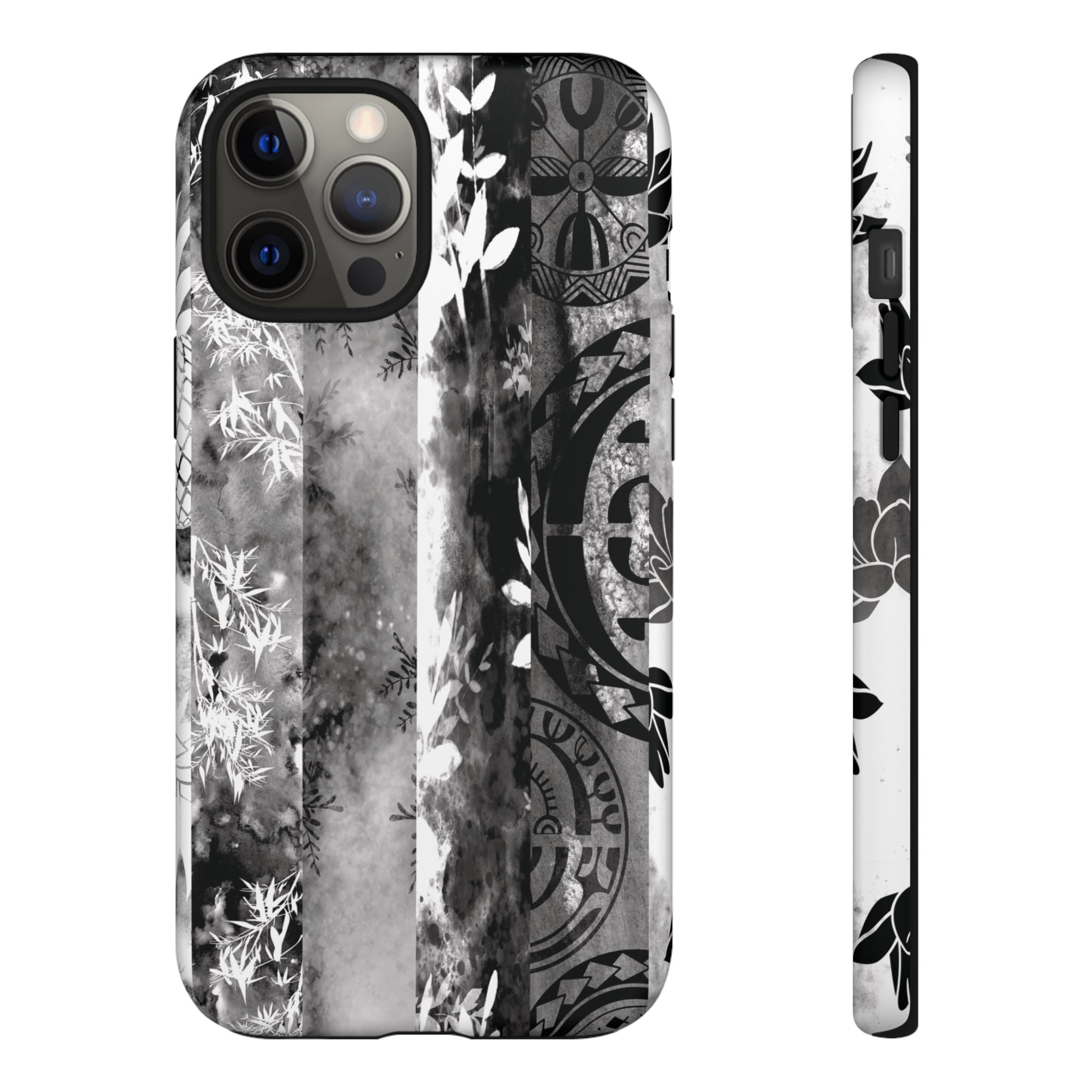 Monochrome Oasis Tough Case for iPhone Phone Case The Local Banyan iPhone 12 Pro Max Matte