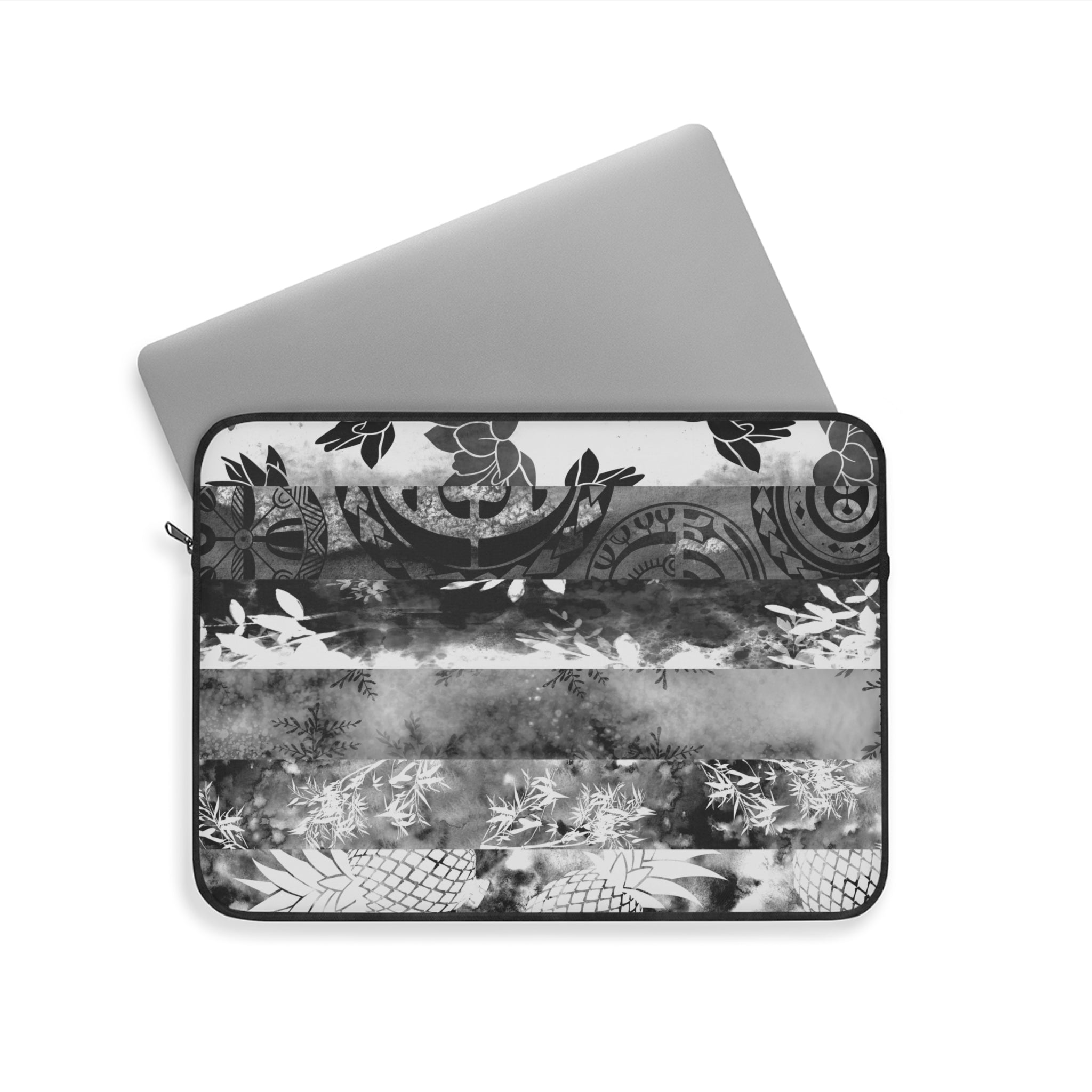 Monochrome Oasis Laptop Sleeve Laptop Sleeve The Local Banyan
