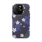 Vintage Blue Magnetic Tough Case for iPhone Phone Case The Local Banyan iPhone 14 Pro Matte