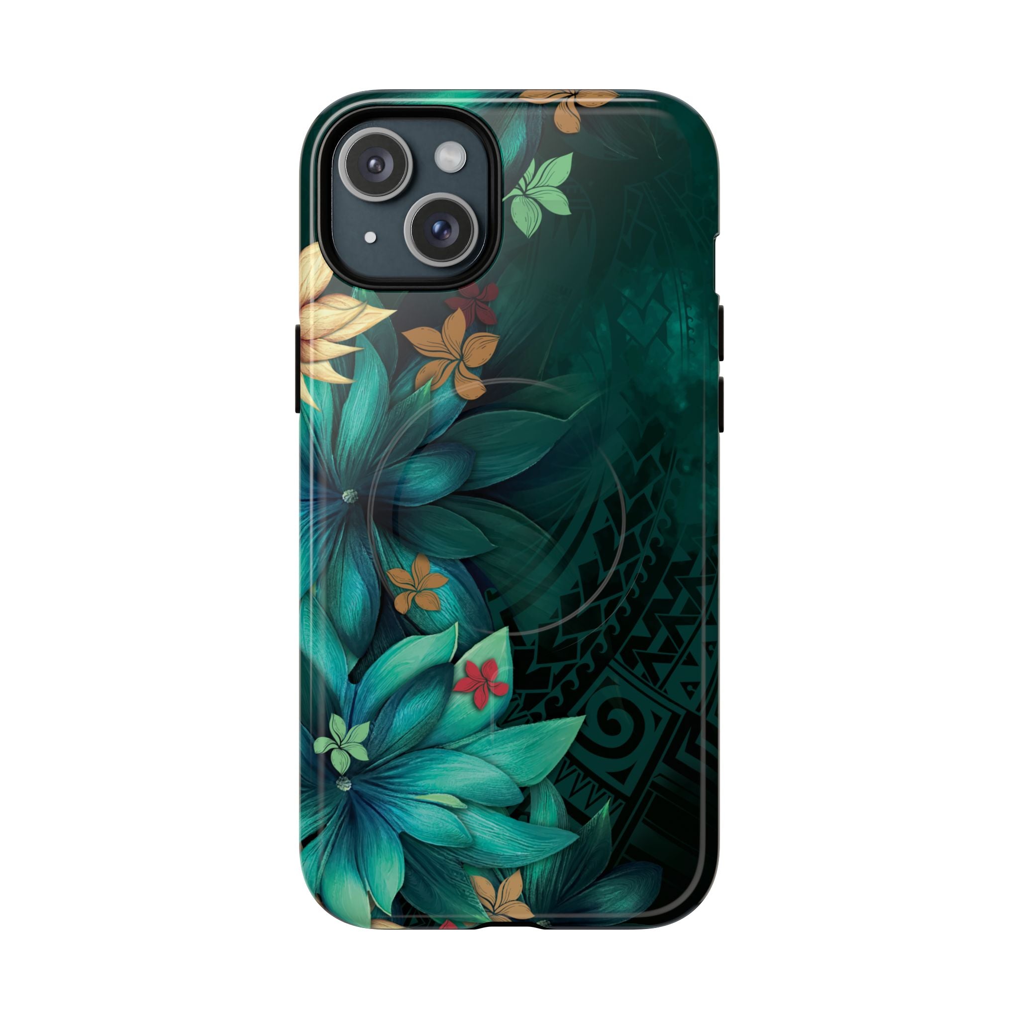 Aloha Whispers Magnetic Case for iPhone Phone Case The Local Banyan iPhone 15 Plus Glossy