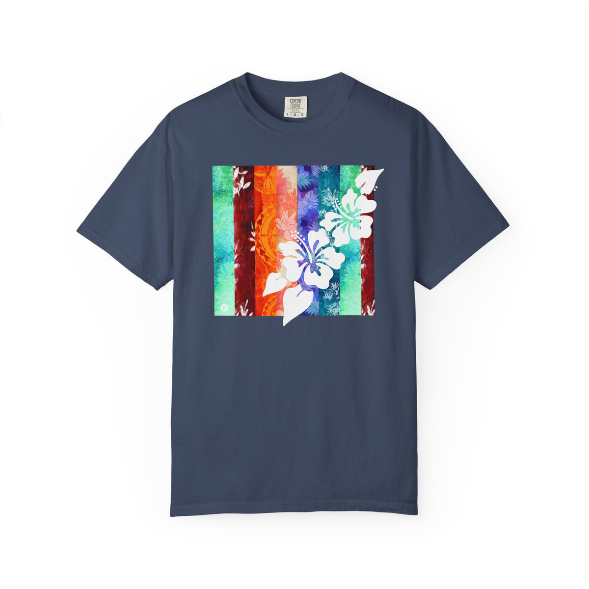 Tropical Vibes Soft Style Tee Midnight S The Local Banyan