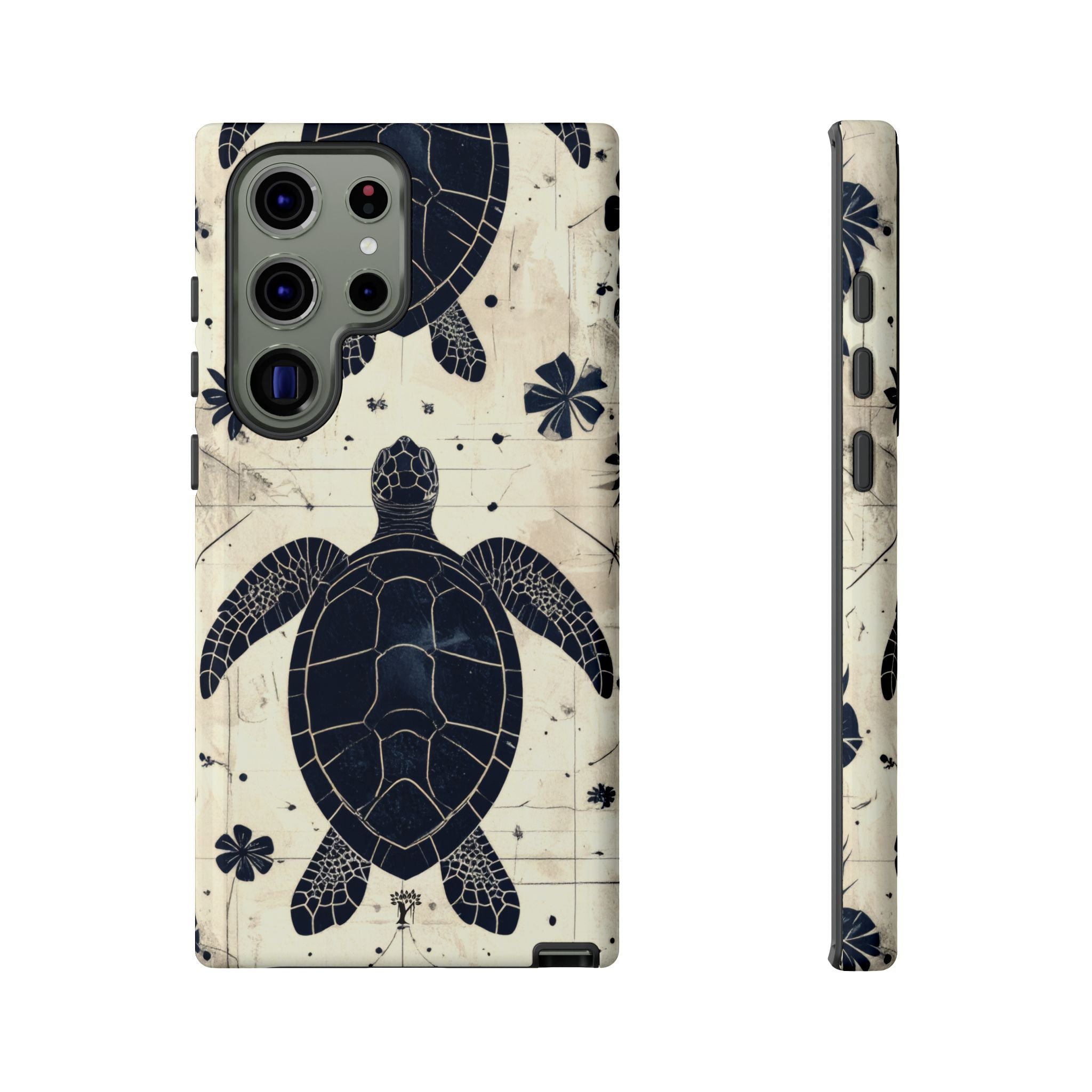 Tapa Keʻa Honu Tough Case for Samsung Galaxy Samsung Galaxy S23 Ultra Glossy The Local Banyan