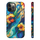 Aloalo Drift Tough Case for iPhone Phone Case The Local Banyan iPhone 12 Pro Max Glossy