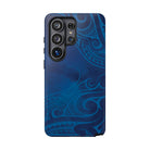 Kai Legacy Tough Samsung Galaxy Case Samsung Galaxy S26 Ultra Glossy - Hawaiian Ocean Blue Polynesian Tribal Design - The Local Banyan