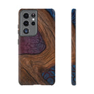 Rooted Tough Samsung Galaxy Case Samsung Galaxy S21 Ultra Matte - Hawaiian Koa Wood Island Strength Tribal Design - The Local Banyan