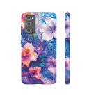 Aloha Wai Tough Samsung Galaxy Case Samsung Galaxy S20 FE Glossy - Hawaiian Aloha Tropical Floral Design - The Local Banyan