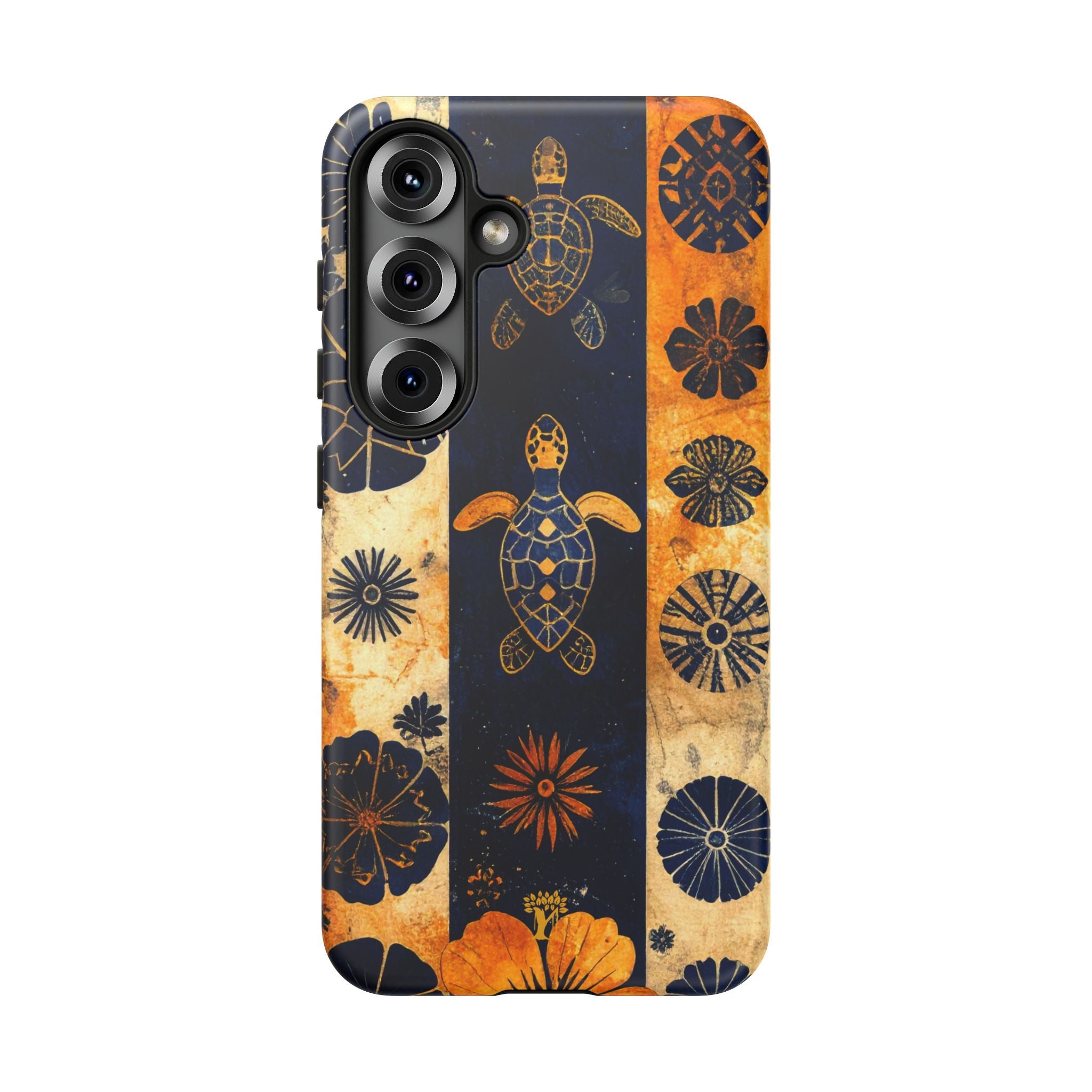 Tapa Pua Lehua Honu Tough Case for Samsung Galaxy Samsung Galaxy S25 Matte The Local Banyan