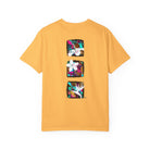 Pineapple Blossom Garment Dyed Tee Topaz Blue 4XL The Local Banyan